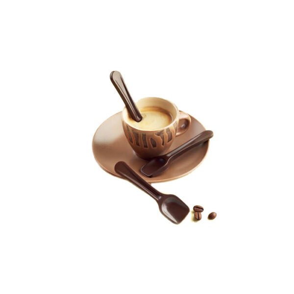 SCG28 CHOCO CUILLERE - MOULE EN SILICONE 96X26 H 16 MM