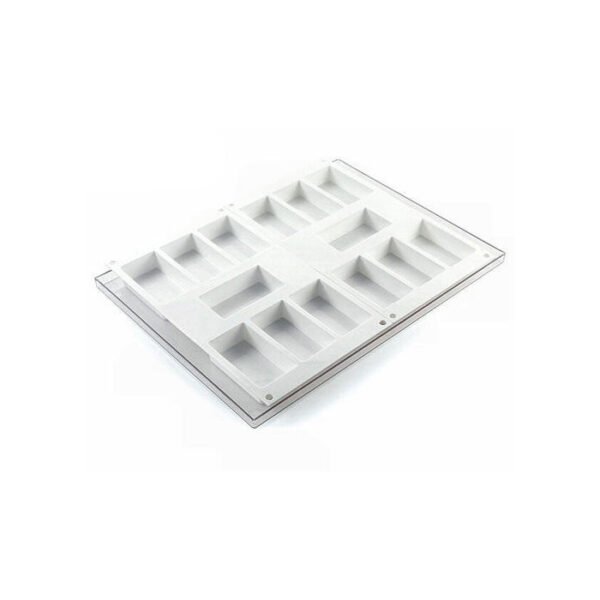 BISC01 CLASSIC - SET 2 PCS MOULE EN SILICONE 87X48 H 24 MM