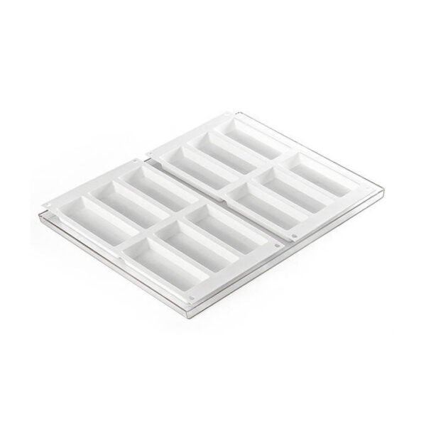 BISC03 SLIM - SET 2 MOULE EN SILICONE 120X45 H 20 MM