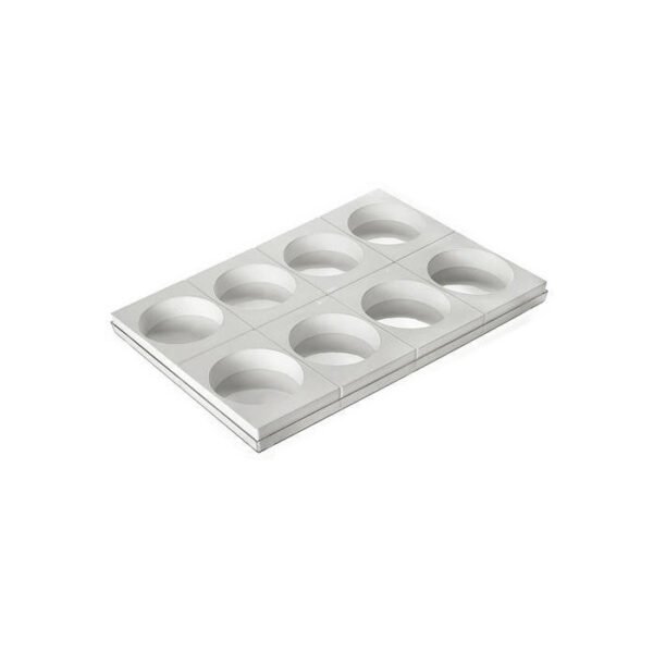 TOR135 H40/8 - SET 8 MOULE EN SILICONE 135 H 40 MM