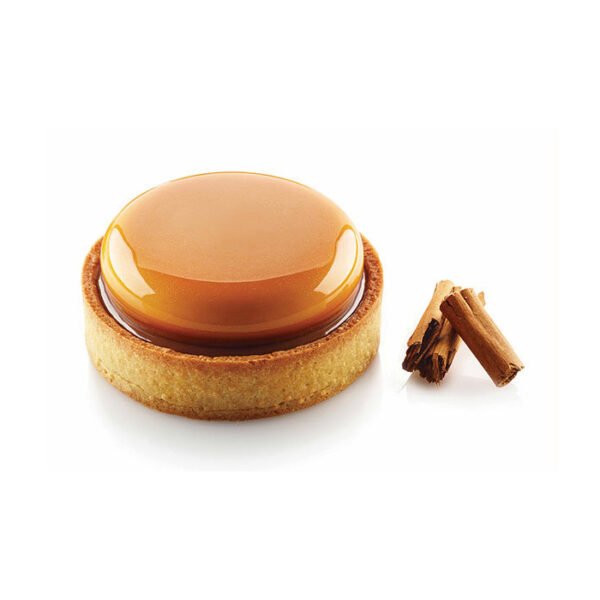 KIT TARTE RING-SET MOULE EN SILICONE 80MM + 6 ANNEAUX