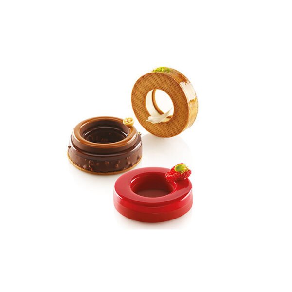THE RING -SET 2 MOULE EN SILICONE 85/50 H18MM+CUTTER