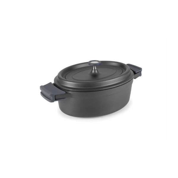 FAITOUT NOIRE OVALE ALUM.FONDU 31×25 CMS