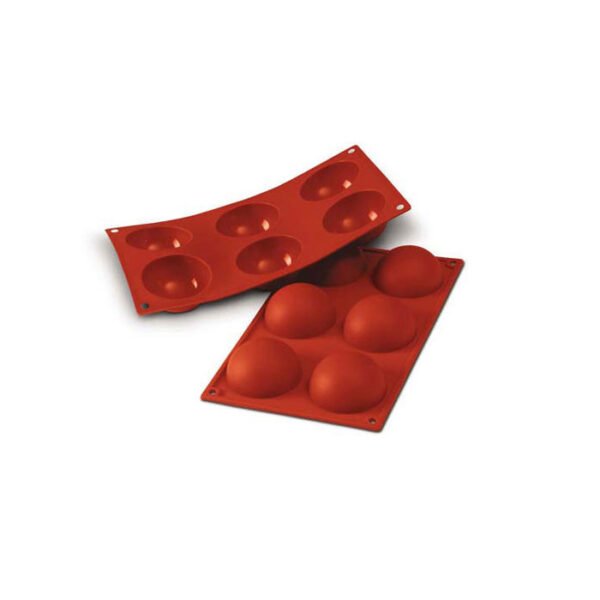SF003 - MOULE EN SILICONE N. 6 DEMI-SPHERE