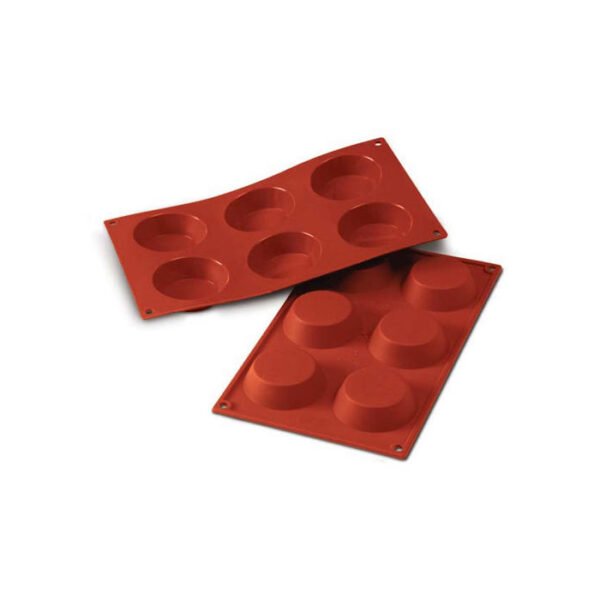 SF016 - MOULE EN SILICONE N. 6 TARTELETTES