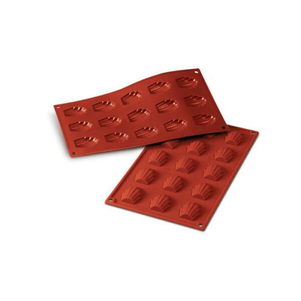 SF031 - MOULE EN SILICONE N. 15 MINI MADELEINE