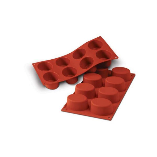 SF055 - MOULE EN SILICONE N. 8 GRANDS OVALS