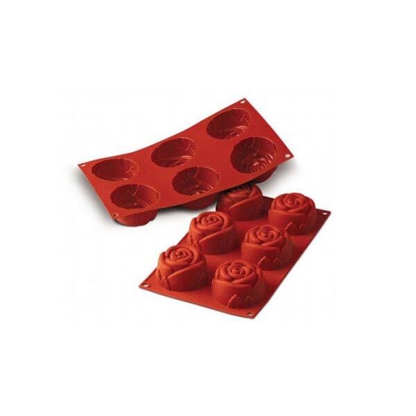 SF077 - MOULE EN SILICONE N. 6 ROSE
