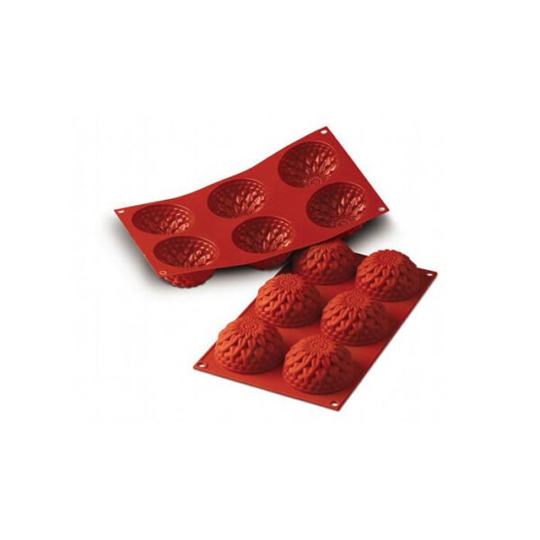 SF078 - MOULE EN SILICONE N. 6 DAHLIA