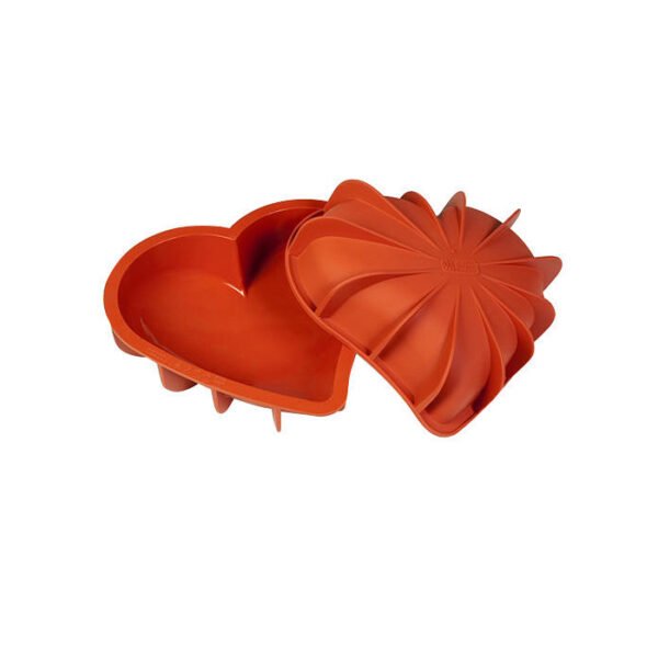 SFT211 HEART - MOULE EN SILICONE 205 X 186 H 54 MM