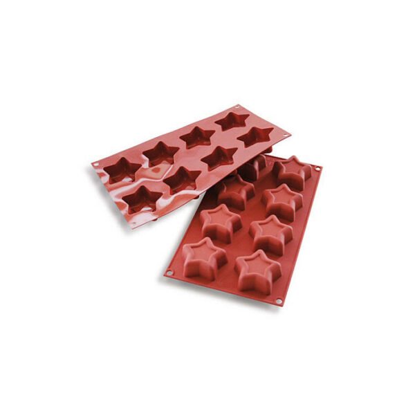 SF107 - MOULE EN SILICONE N. 8 ETOILE