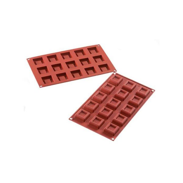 SF177 - MOULE EN SILICONE N. 15 MINI DESSERT CARRE