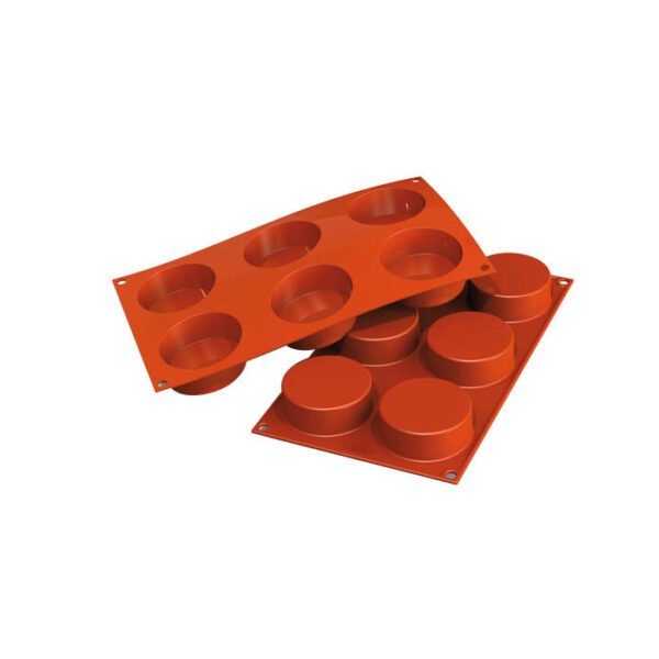 SF205 - MOULE EN SILICONE N. 6 CYLINDERS