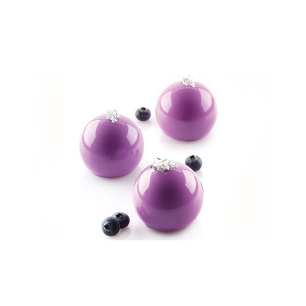 TRUFFLE 70.MOULE EN SILICONE 65H45MM BLANC