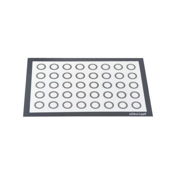 FIBERGLASS 60X40 WITH CIRCLES - TAPIS DE CUISSON EN FIBRE DE VERRE 595X395 MM