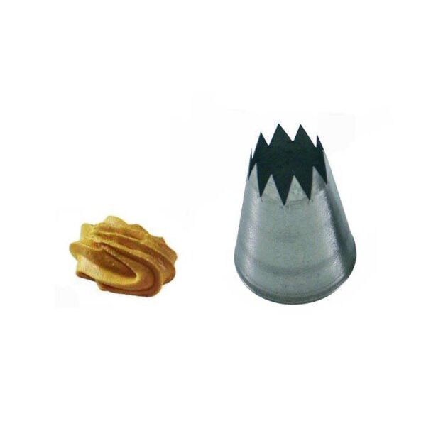 BS106 - STAR DOUILLE EN INOX 6 MM