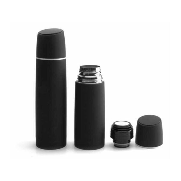THERMO CILINDRIQUE 0,50LT.INOX18/10 NOIR