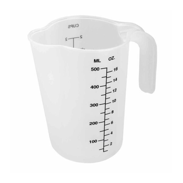 POT MESUREUR 500 ML. POLYPROPILENE