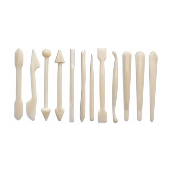 OUTILS DE MODELISATION DE FONDANT 12 PCS