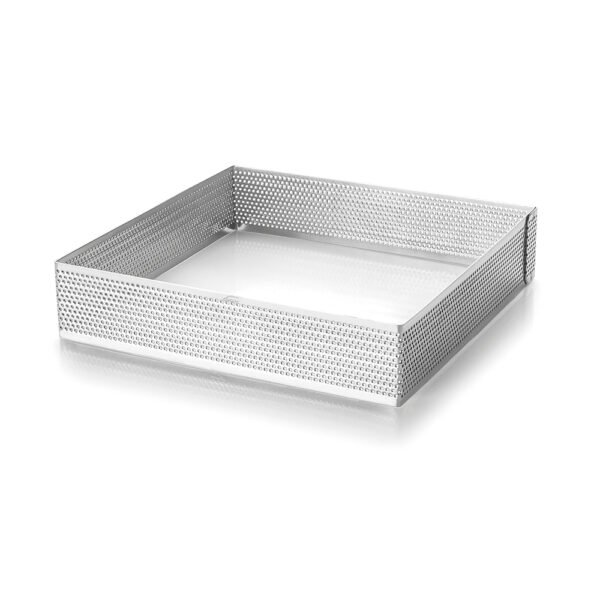 MOULE PERFORE CARRE TARTE 16x16x2 CM
