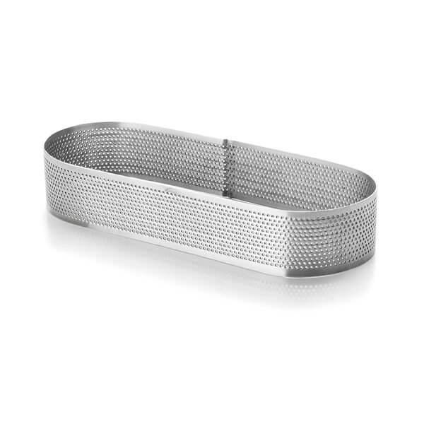 MOULE PERFORE OVALE TARTE 8x28x3,5 CM