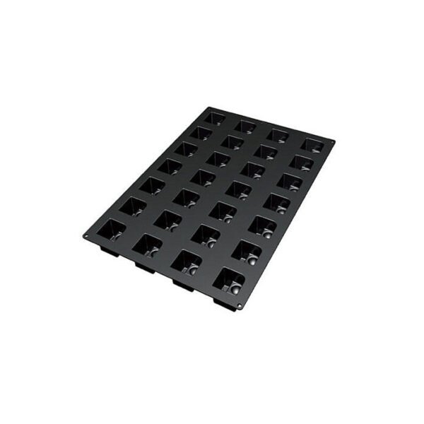 SQ020 - MOULE EN SILICONE 28 PERLA MM 52X52 MM H 48,7 MM