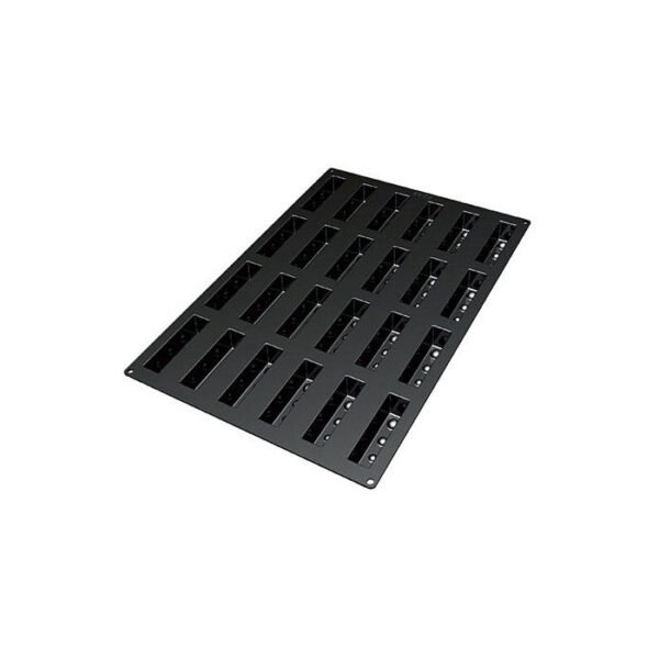 SQ023 - MOULE EN SILICONE N. 24 POIS MM 117X29,5 MM H 33 MM