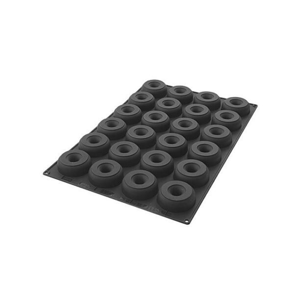 SQ059 - MOULE EN SILICONE N. 24 DONUT 85 H29 MM