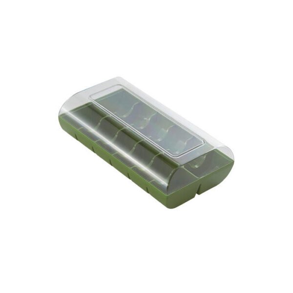 MACADO 12 - BOITE A 12 MACARONS EN PLASTIQUE GREEN