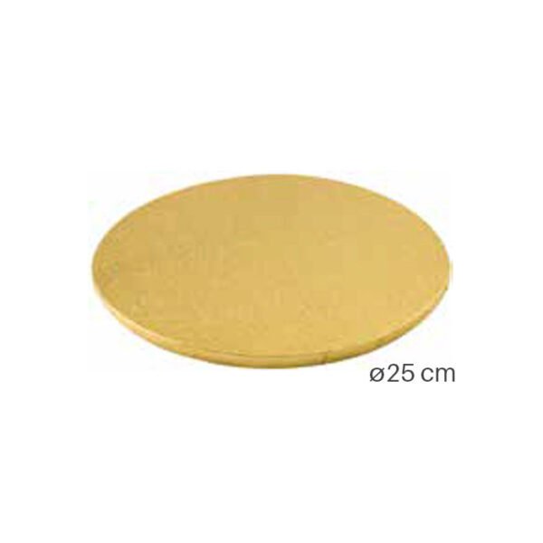 SUPPORT A CAKE ROND OR 25 CM