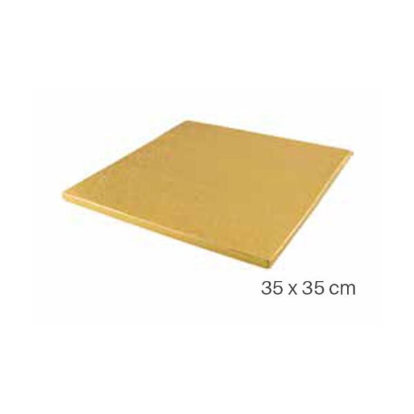 SUPPORT A CAKE CARRE OR 35X35 CM